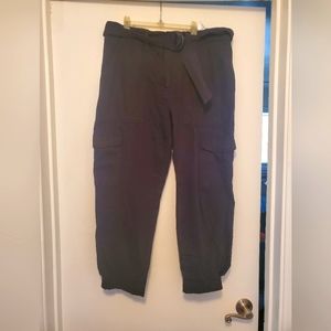 Banana Republic black cargo jeans